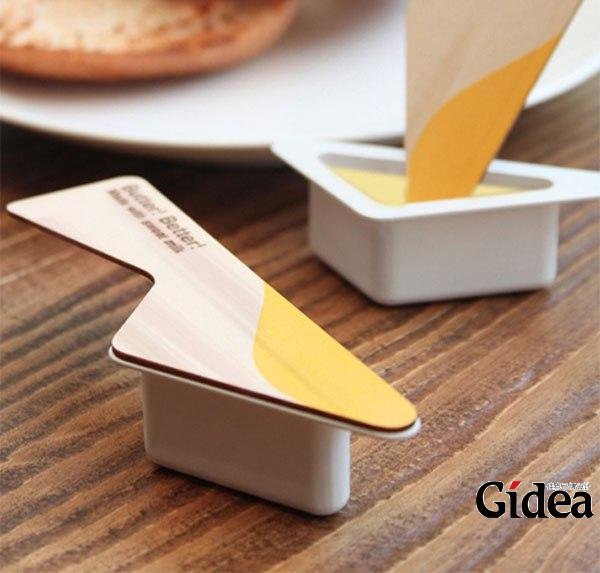 可以当封盖的奶油抹刀包装设计