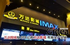 万达院线拟372亿购万达影视 布局全产业链