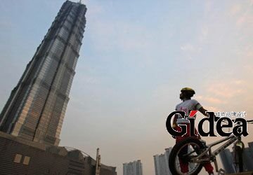 中国上海的金茂大厦