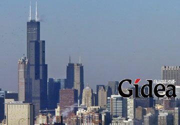 美国芝加哥的希尔斯大厦