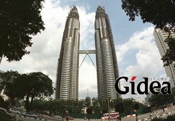 马来西亚吉隆坡的双子塔