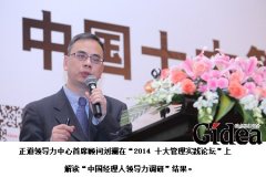中国经理人的领导力现状